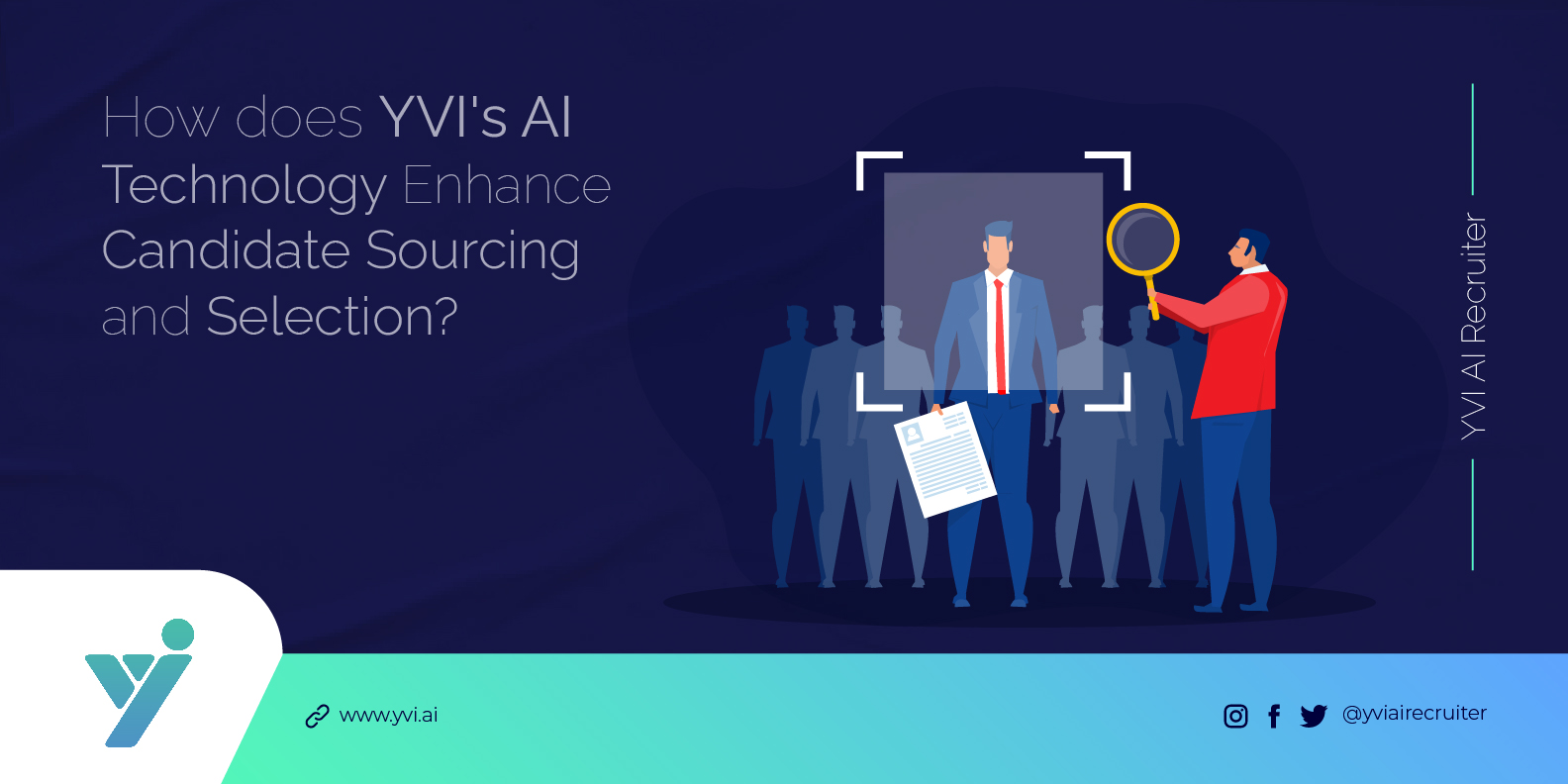 How does YVI's AI recruitment platform revolutionize the hiring process?